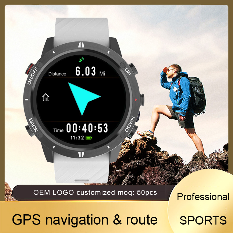 Sunroad olahraga GPS pria, jam - Smartwatch Running Watches For Men ulasan dan harga