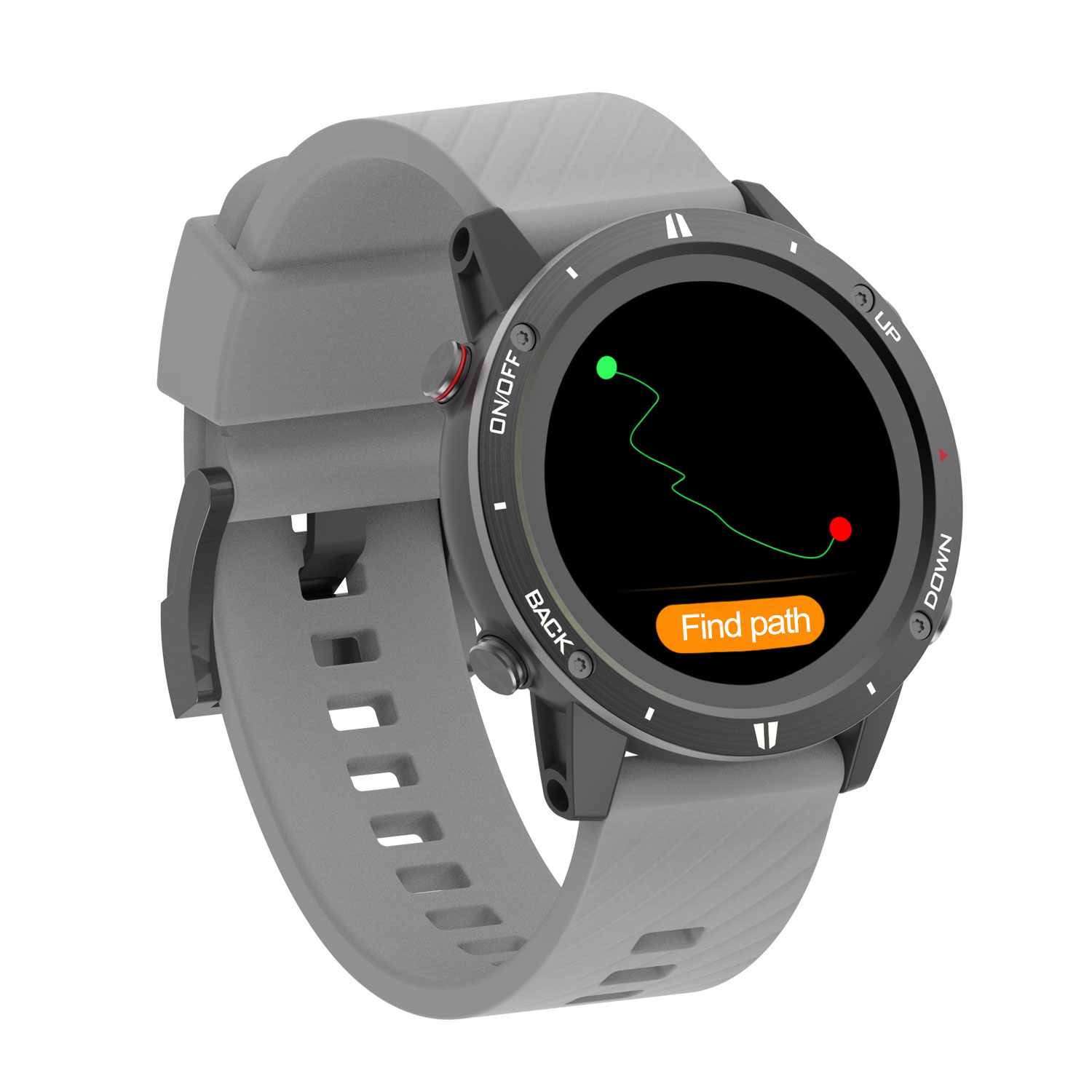 Sunroad olahraga GPS pria, jam - Smartwatch Running Watches For Men ulasan dan harga
