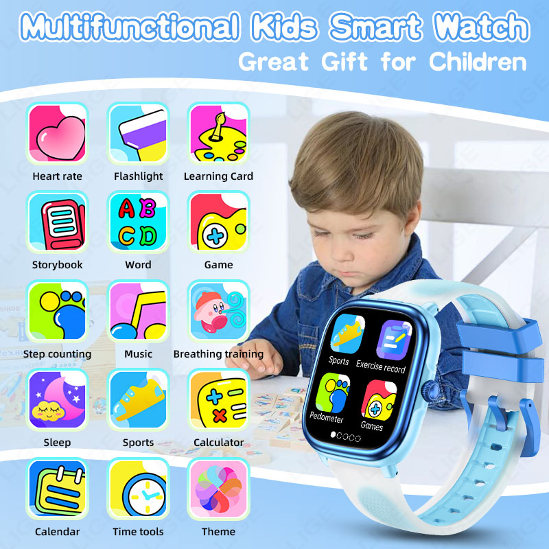 Jam Tangan Pintar Anak Perempu - Smartwatch Watches Birthday Gift For Boys ulasan dan harga