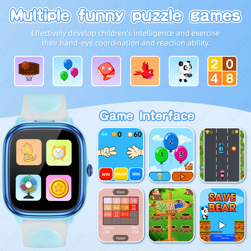 Jam Tangan Pintar Anak Perempu - Smartwatch Watches Birthday Gift For Boys ulasan dan harga