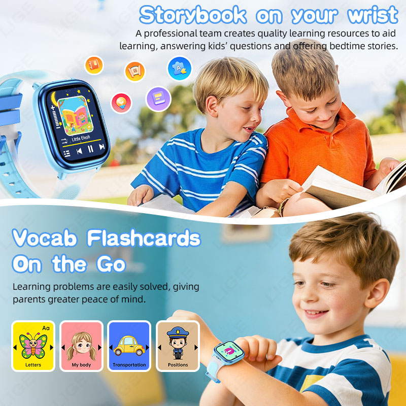 Jam Tangan Pintar Anak Perempu - Smartwatch Watches Birthday Gift For Boys ulasan dan harga
