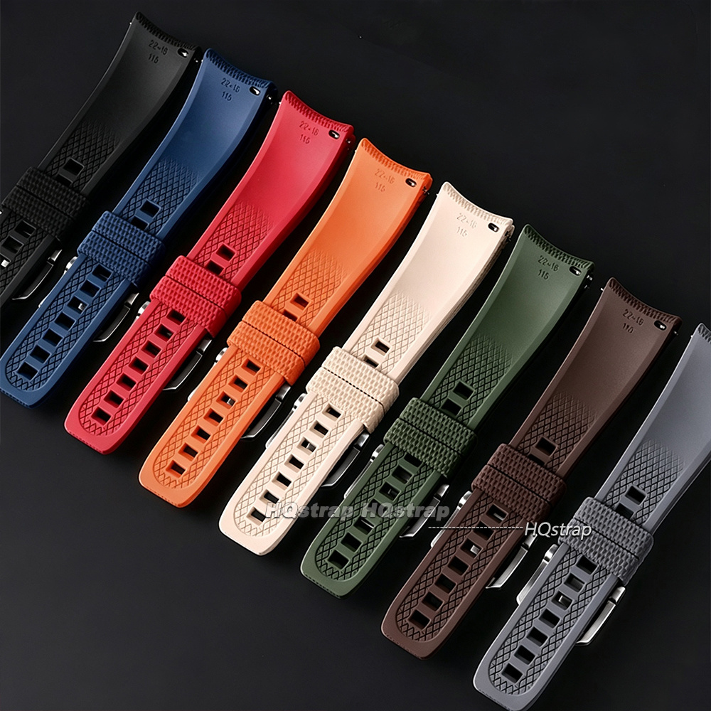 Tali Jam Tangan Karet FKM 20mm - Watches Rolex Smartwatch ulasan dan harga